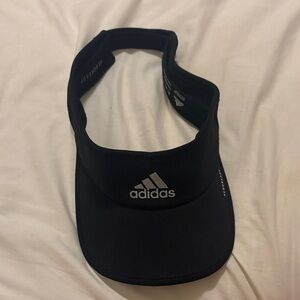 adidas AeroReady Black Visor with Reflective Logo